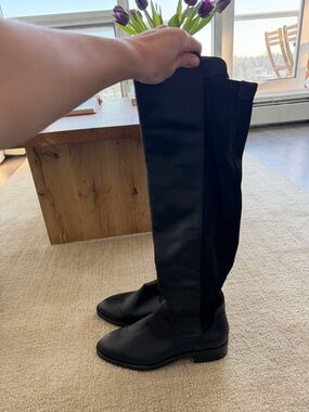 New never worn knee high boots
